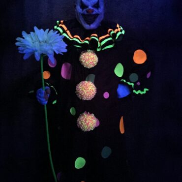 Gleamy the UV/Blacklight Clown